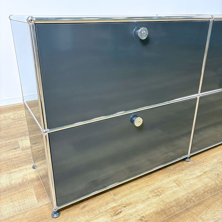 ２列２段サイドボード キャビネット