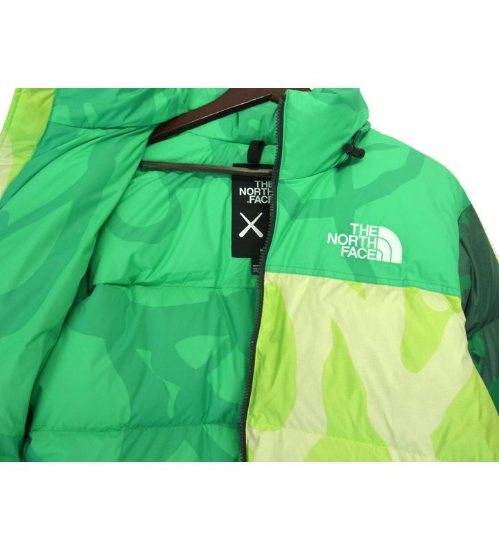 KAWS ✖️ THE NORTH FACE ヌプシ Mサイズ グリーン matematika.fmipa