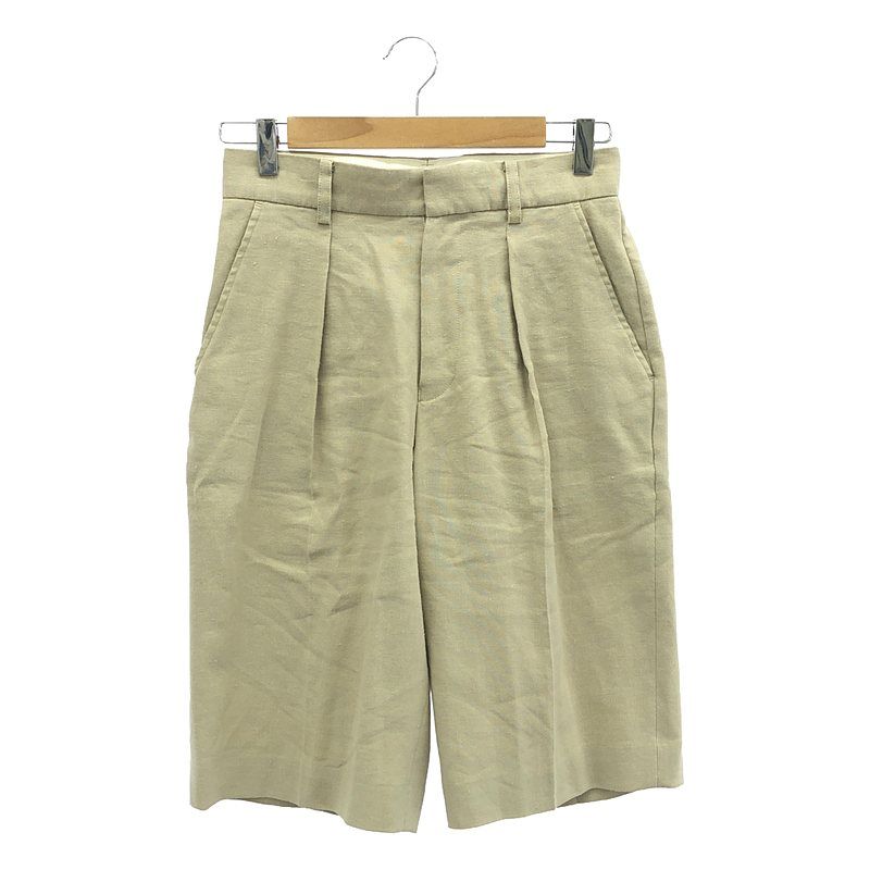 Ron Herman / ロンハーマン | リネン ハーフパンツ | XS | ベージュ