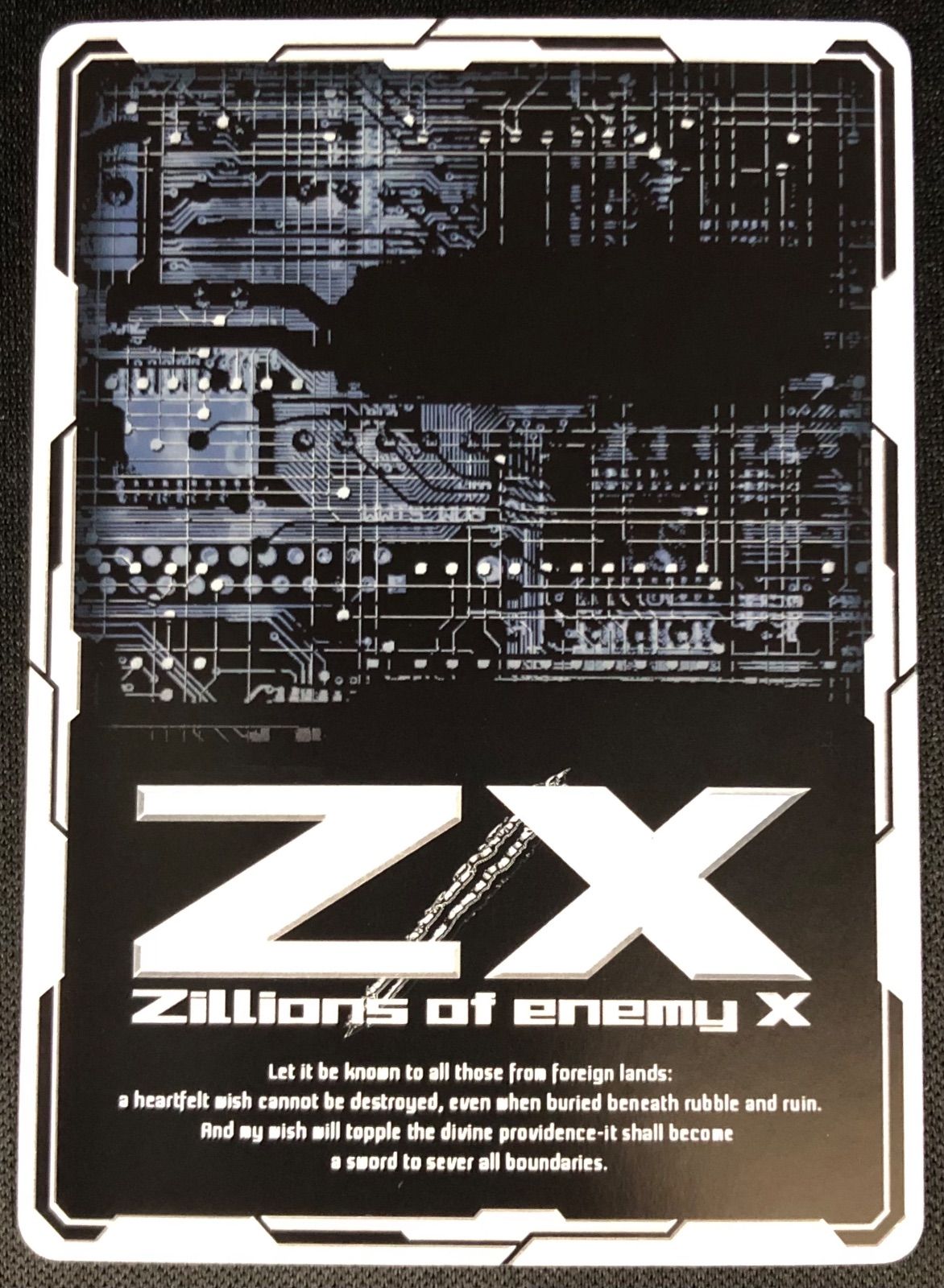 Z/X メッセージカード 8枚セット - メルカリ