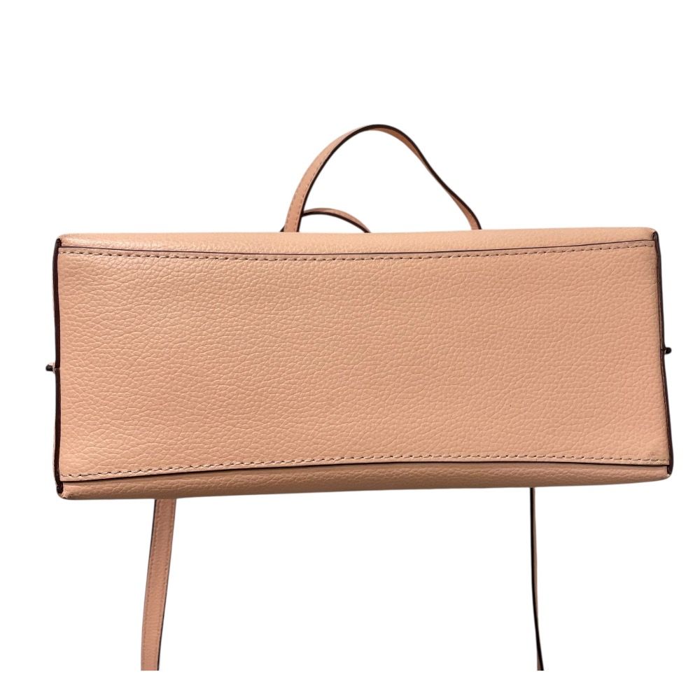 美品 COACH コーチ モリー トート 25 レザー 2WAY ショルダーバッグ