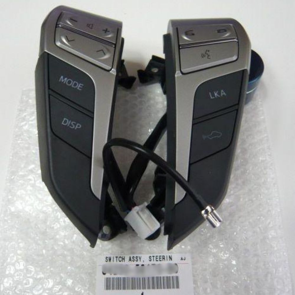 トヨタ 新品 純正 TOYOTA 正規 未使用 ステアリングパッド スイッチAssy 黒B0 アルファード/ヴェルファイア20系 ANH20/GGH20 操作 純正部品