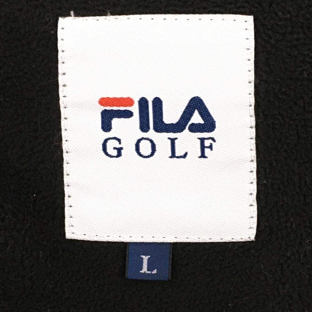 フィラゴルフ パンツ カーキ カモフラ 迷彩 裏起毛  レディース L ゴルフウェア FILA GOLF