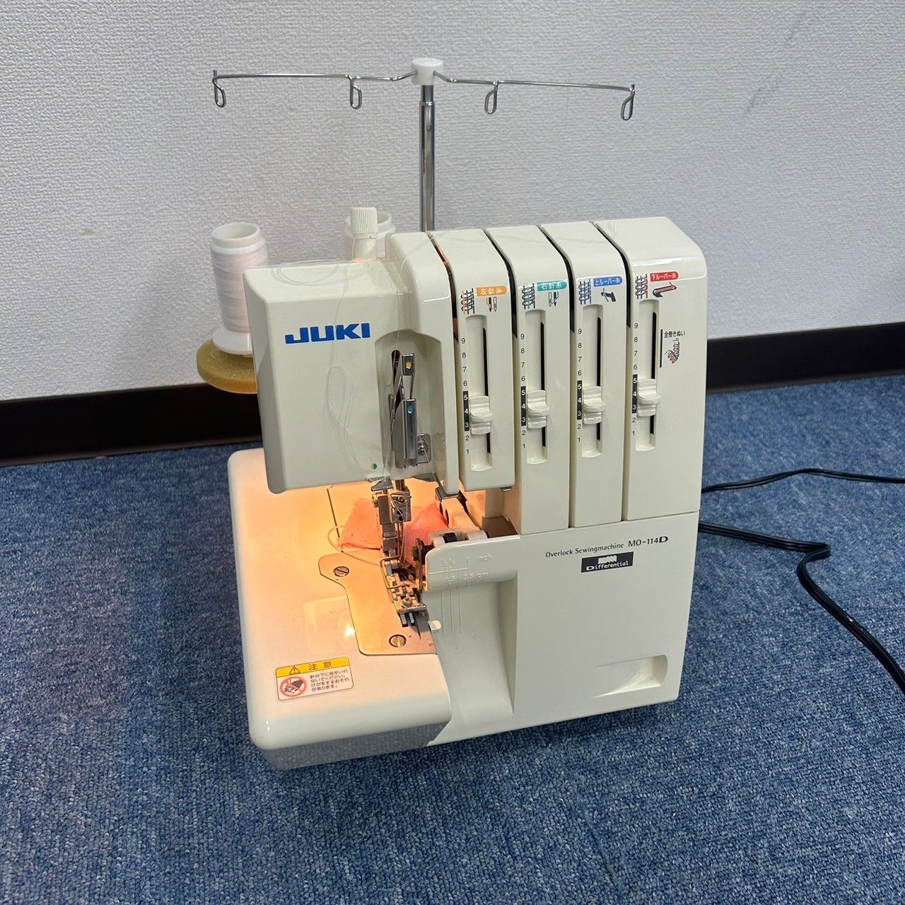 JUKI ジューキ 2本針4本糸差動送り付き セール オーバーロックミシン