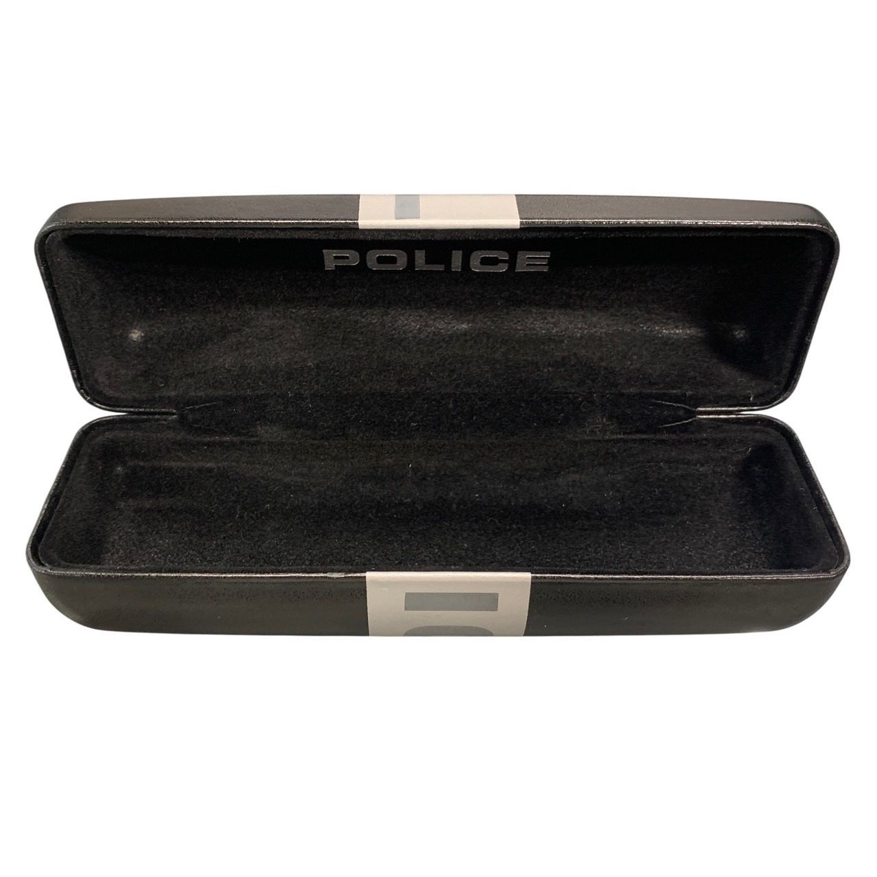 ♪2960 POLICE ポリス メガネ V1848J ブラック/レッド 54サイズ 中古 