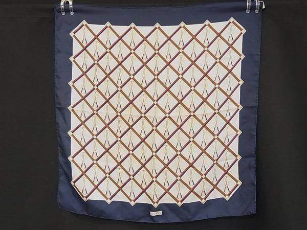 GUCCI グッチ シルク100% スカーフ ストール ショール