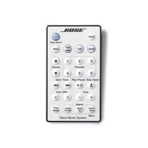Bose Wave music system 専用リモコン(小) (プラチナムホワイト