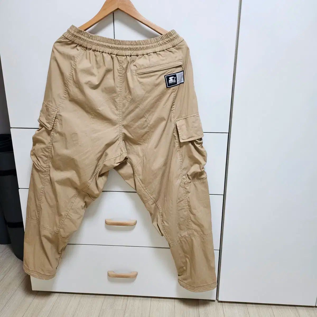STARTER ベイジ カーゴ コットンパンツ M サイズ
