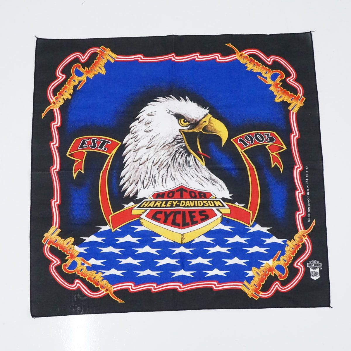 90s USA製 HARLEY-DAVIDSON キムタク私物同品 バンダナ 90s USA製 HARLEY-DAVIDSON キムタク私物同品 バンダナ - メルカリ