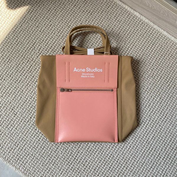 ACNE STUDIOS Baker Out アクネストゥディオズグレー ショッピングトート ミニトートバッグ - メルカリ