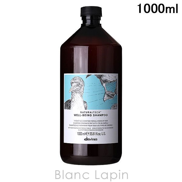 Davines NATURALTECH RN シャンプー1000ml ポンプ付属 ダヴィネス