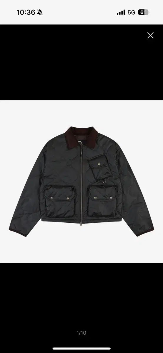 ペンフィールド キルティング ジャケット L 黒