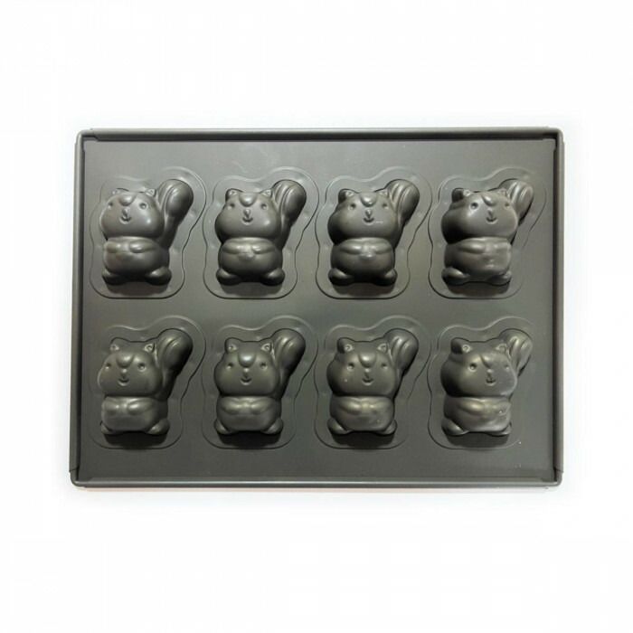 松永製作所 MBテフロン加工 リスのポォー天板8P MS115 SKLAD-KIRPICHA_RU