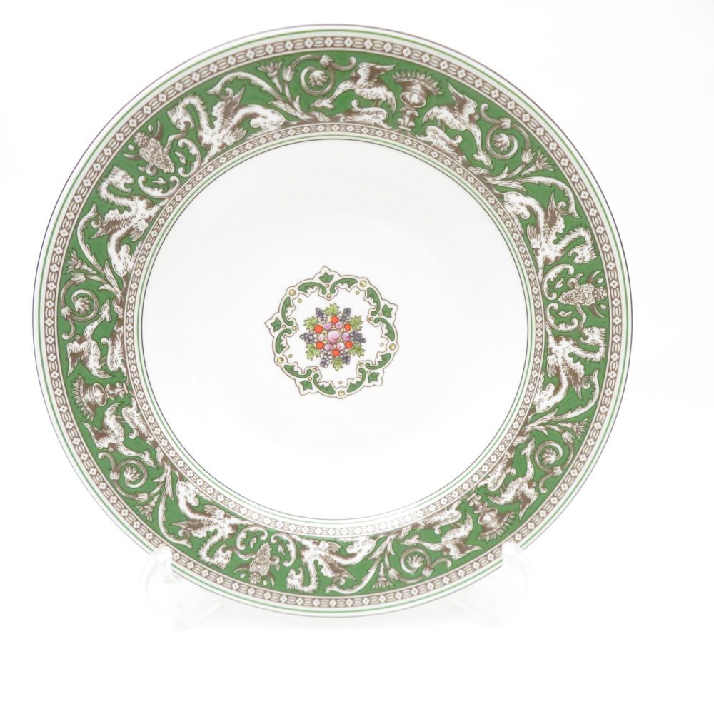 美品 WEDGWOOD ウェッジウッド フロレンティーンヴェルデ スープ  