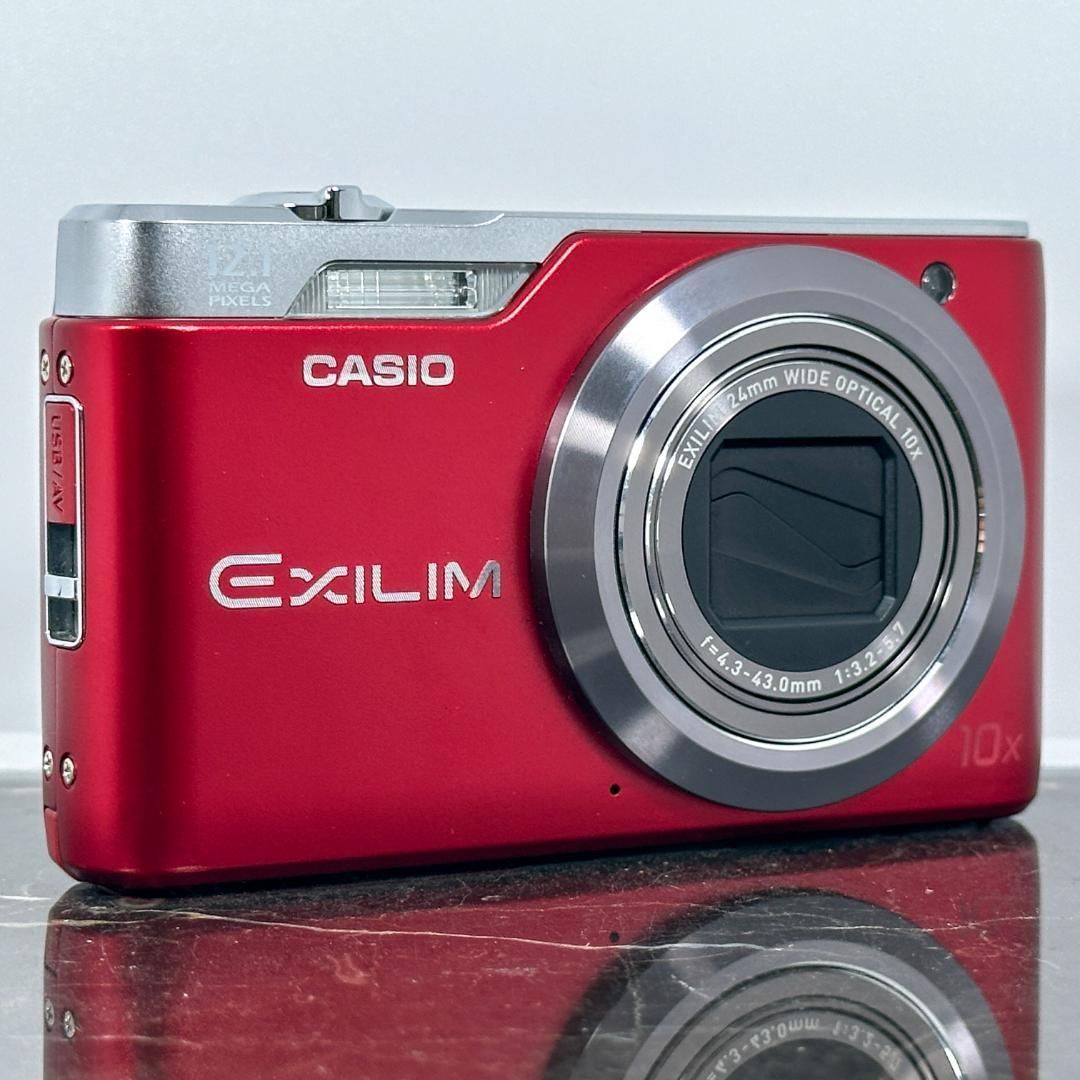 【美品】CASIO EXILIM EX-H5 レッド デジタルカメラ 美品】CASIO EXILIM EX-H5 レッド デジタルカメラ カシオ