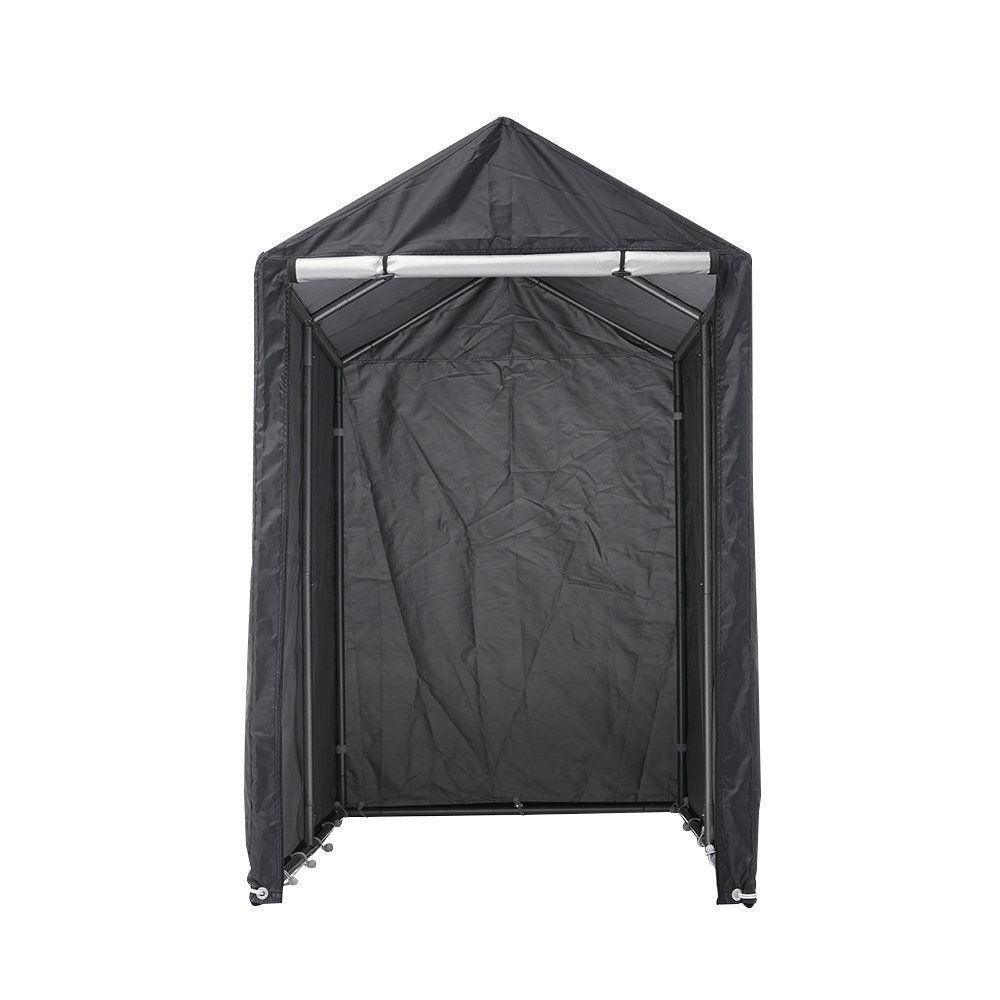 ブラック サイクルハウス 1 3台 耐水圧3000mm 防水 保管 雨よけ 日よけ 耐久性 サイクルガレージ 自転車置き場 物置 駐輪場 BRIGHTFACE_UK