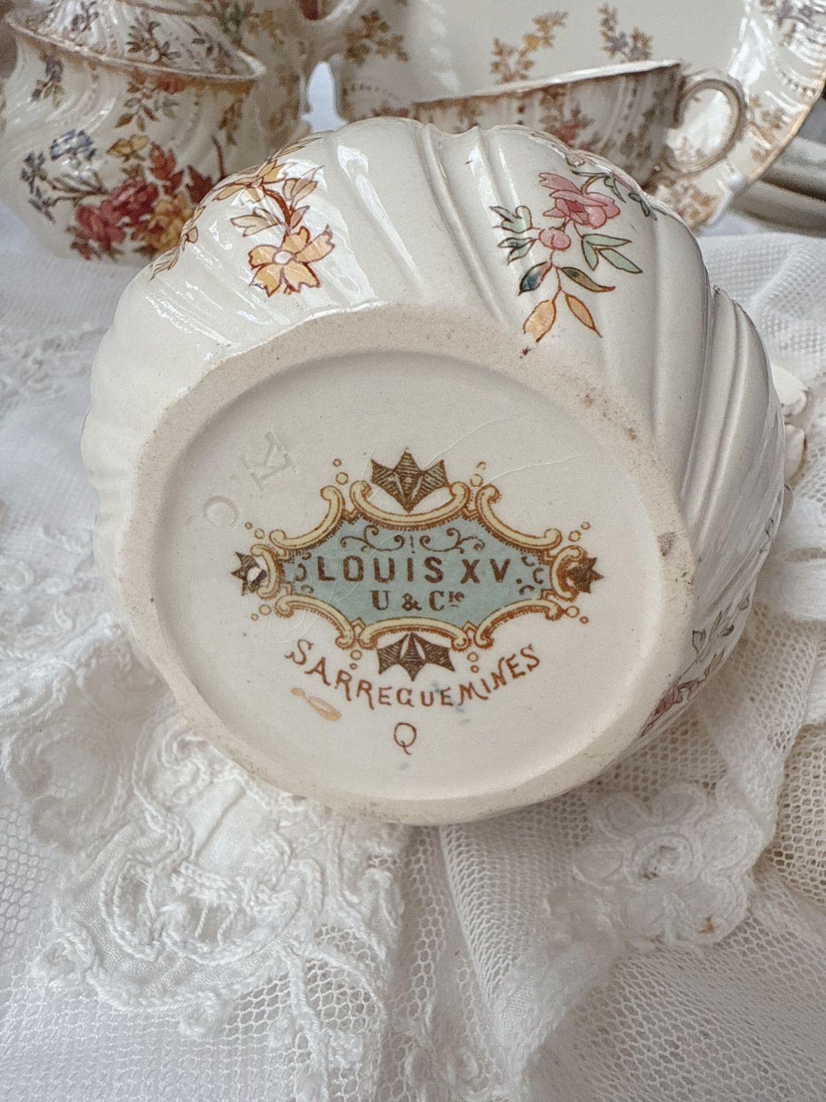 サルグミンヌ ルイ15世 ピッチャー ミルクピッチャー フランス