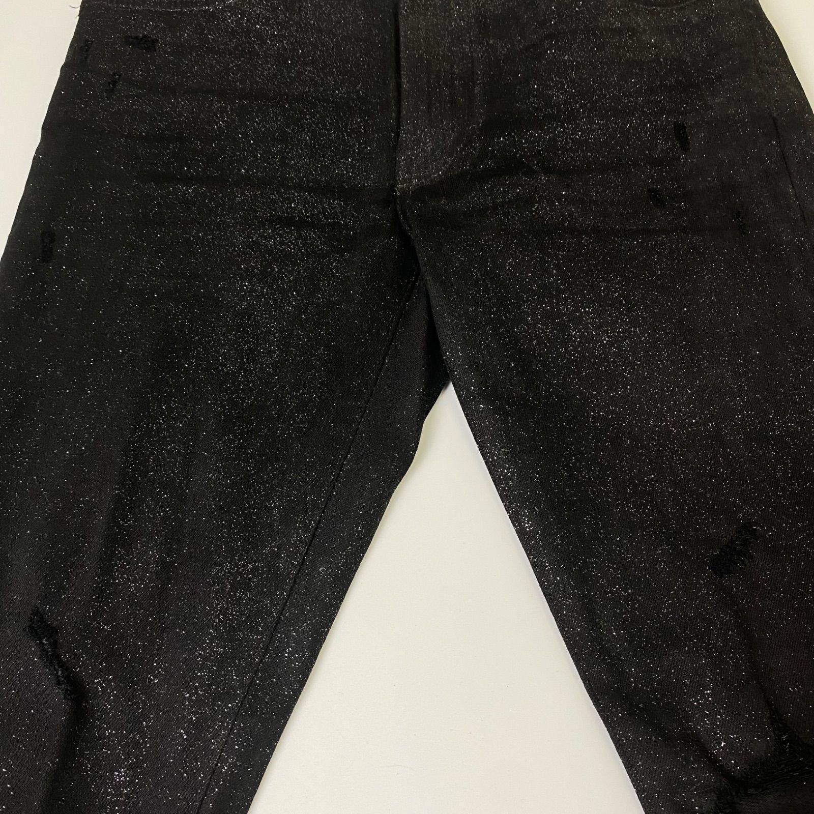 AMIRI アミリ GLITTER BROKEN JEAN グリッター ラメ デニム AMIRI アミリ GLITTER BROKEN JEAN グリッター ラメ デニム
