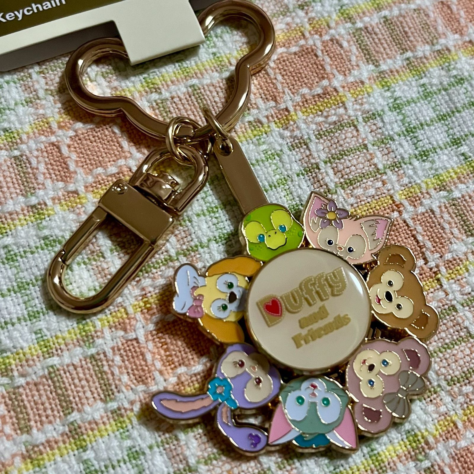 香港ディズニーランド購入 ダンボダッフィーぬいぐるみキー