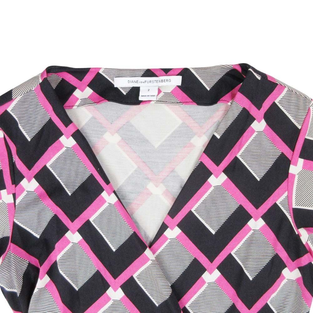 専用【美品】DIANE von FURSTENBERG幾何学模様ドレスワンピース 美品】DIANE von FURSTENBERG 半袖ワンピース ドレス 4 - メルカリ