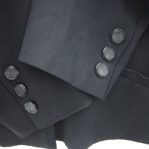 カルヴェン CARVEN ノーカラージャケット ミドル丈 総裏地 14
