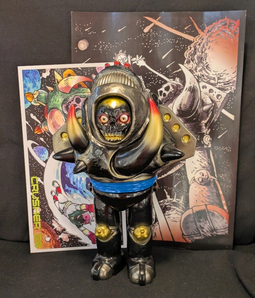 Meteoritetoy x ZOLLMEN CRUSHER 56 黒成型 - メルカリ