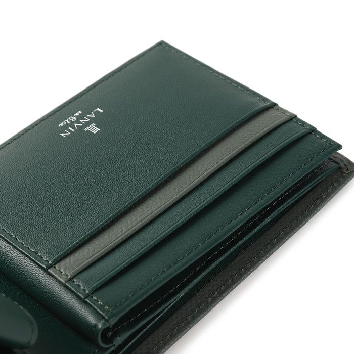 LANVIN en Bleu 524606 ランバンオンブルー デクスター 二つ折り財布