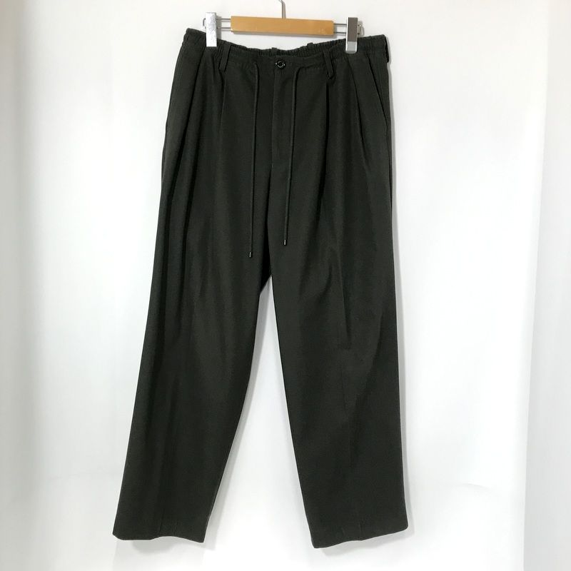 MARKAWARE マーカウェア イージーパンツ DOUBLE PLEATED EASY ORGANIC COTTON GABARDINE A23C-02PT01C メンズ サイズ2 M ボトムス A13989◆