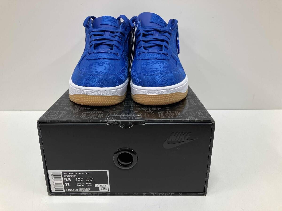 NIKE CJ5290-400 AIR FORCE 1 PRM / CLOT スニーカー - メルカリ