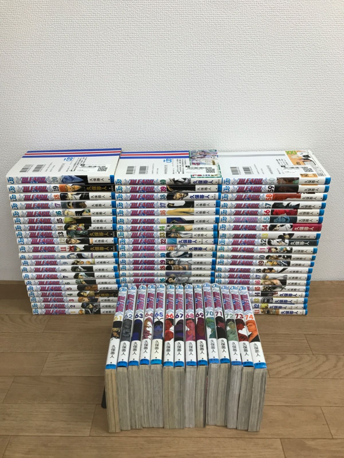 BLEACH ブリーチ 全巻1~74巻セット　久保帯人 集英社 ジャンプ・コミック　※未開封品あり《IY20A》