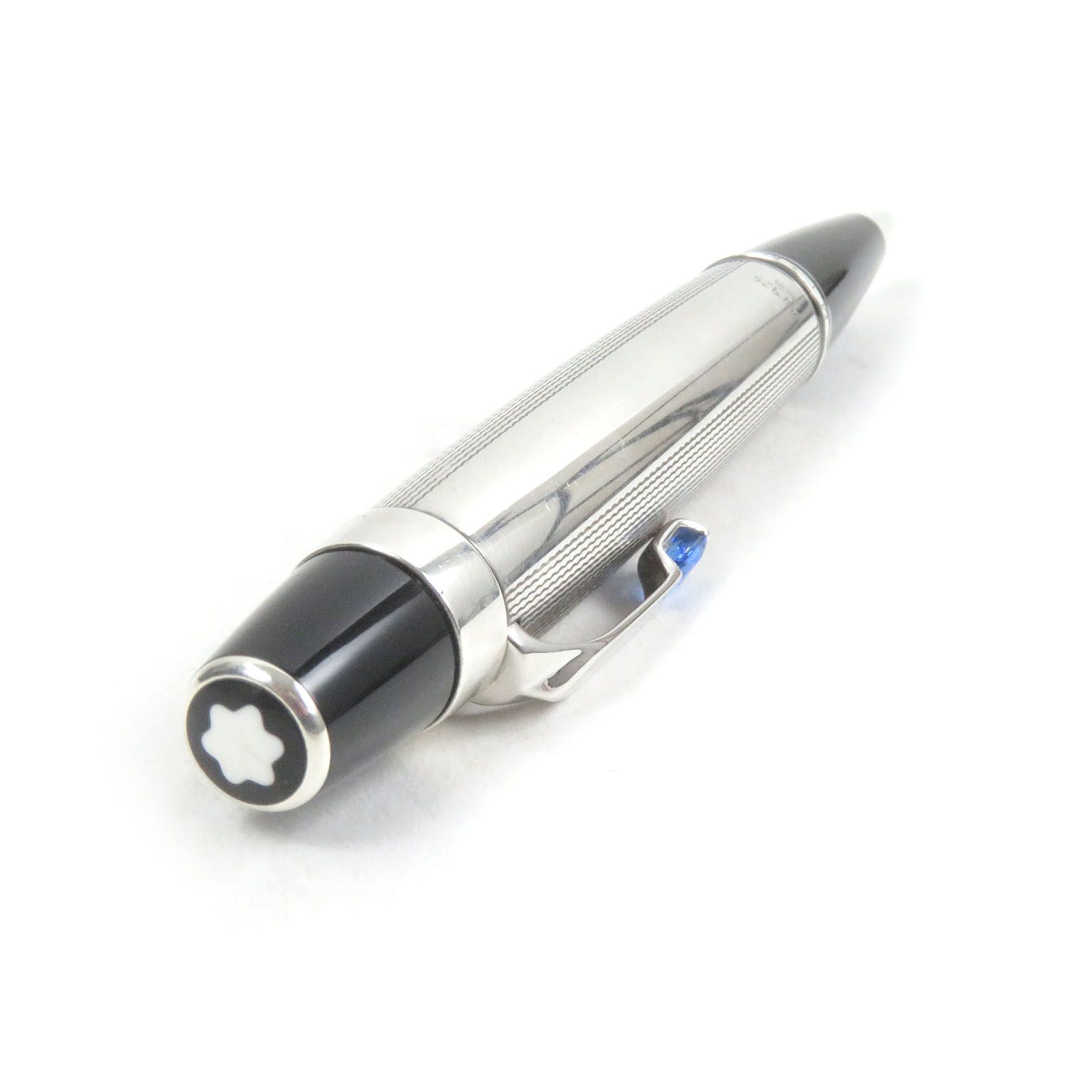 美品□MONTBLANC モンブラン BOHEME ボエム AG925 ブルー