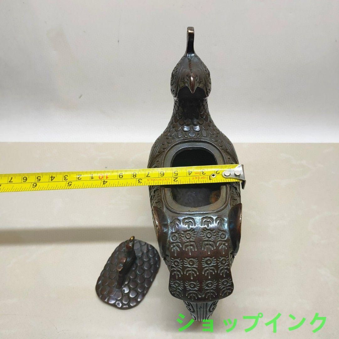 銅器 鳥尊 酒器 装飾品 現代工芸品美術品 置物 銅器 鳥尊 酒器 装飾品 現代工芸品美術品 置物 - メルカリ