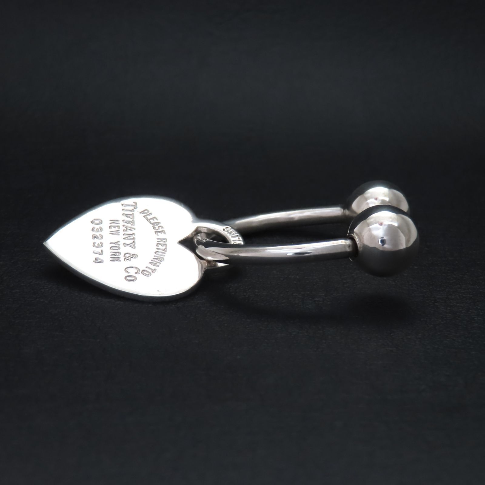 ティファニー ハートタグ リターントゥ シルバー925 キーホルダー