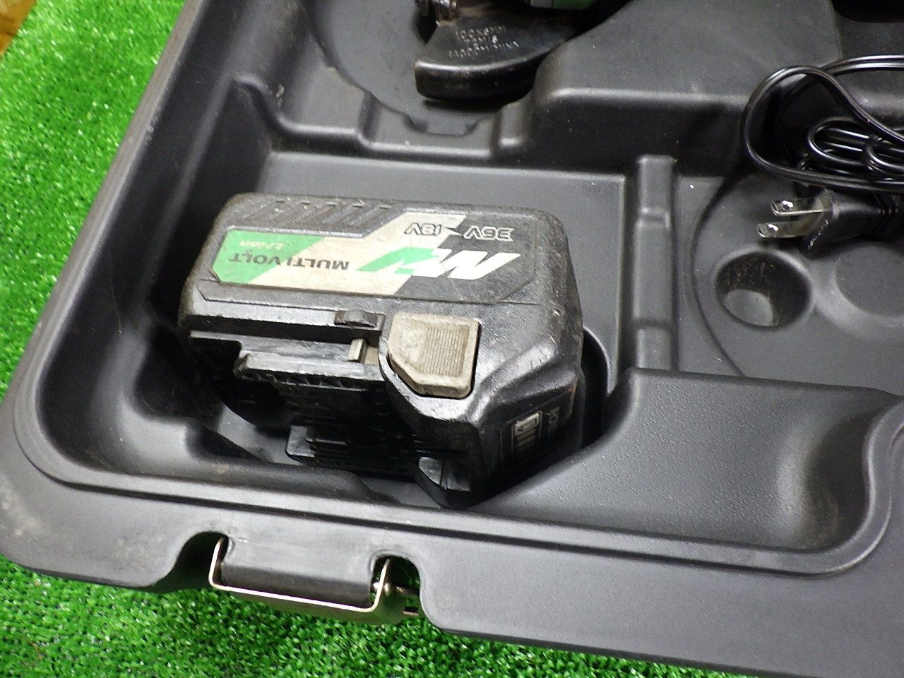 セット品 HiKOKI 36Vコードレスディスクグラインダ G3610DB バッテリ 充電器 品