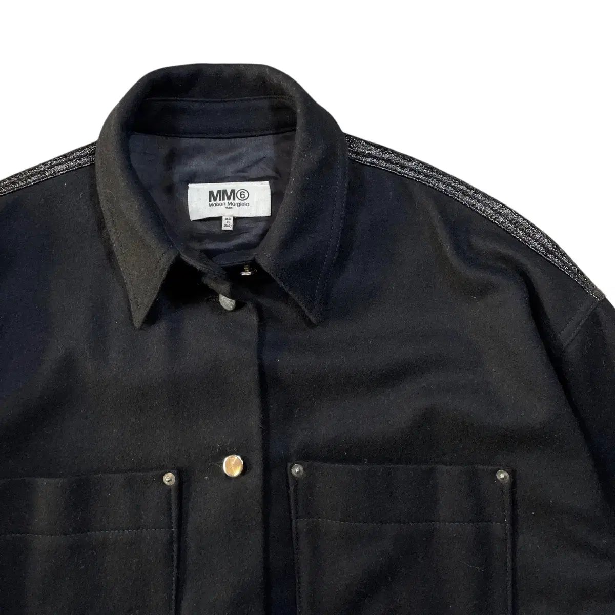 【雷市場（ポンジャン）商品韓国直送】 mm6 Maison Margiela(メゾンマルジェラ) ウール オーバーコート