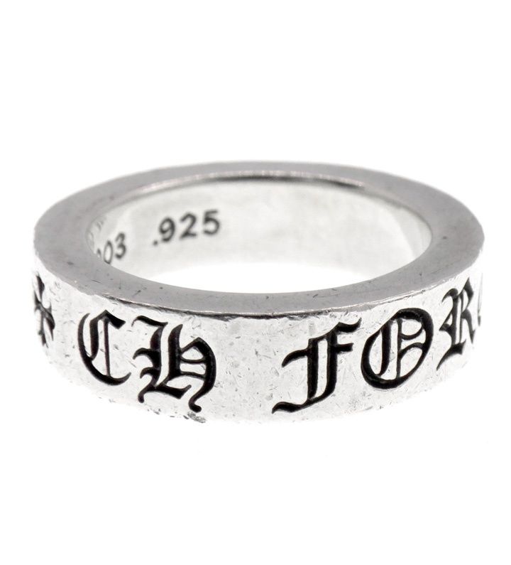 クロムハーツ CHROME HEARTS 6mm SPACER FOREVER スペーサー フォーエバー シルバー リング 41372