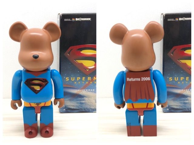 開封品 BEARBRICK 400％ JOKER SUPERMAN RETURNS 2個セット F5453-007 090