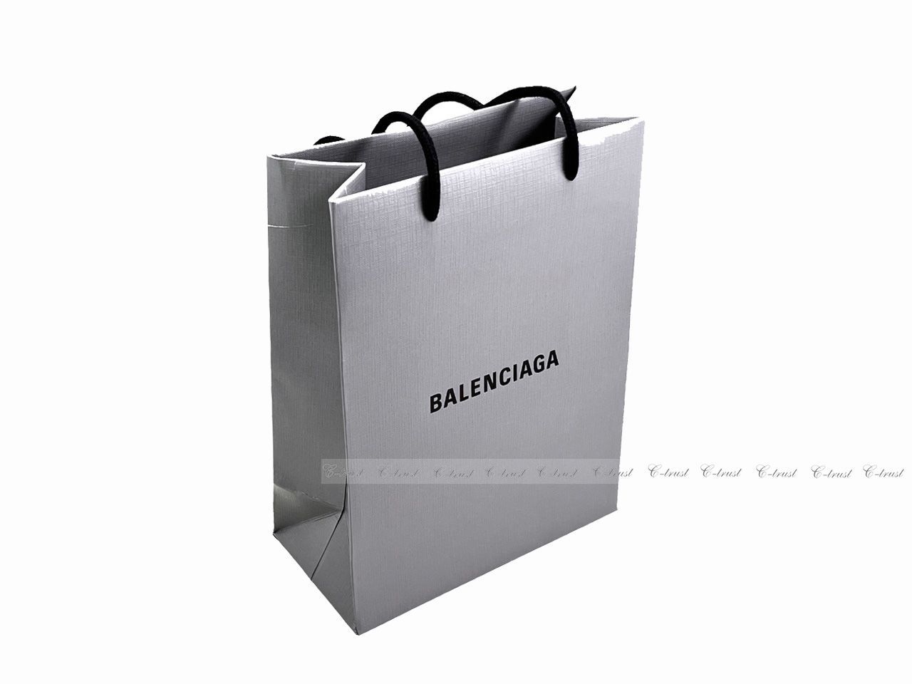 BALENCIAGA バレンシアガ ショッパー SHOPPER バッグ BAG プレゼント ギフト 紙袋 ブランド 新品 未使用 26×20×10 ★ グレー bal33a