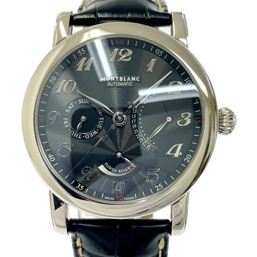 MONTBLANC モンブラン スター レトログラード シルバー 7202