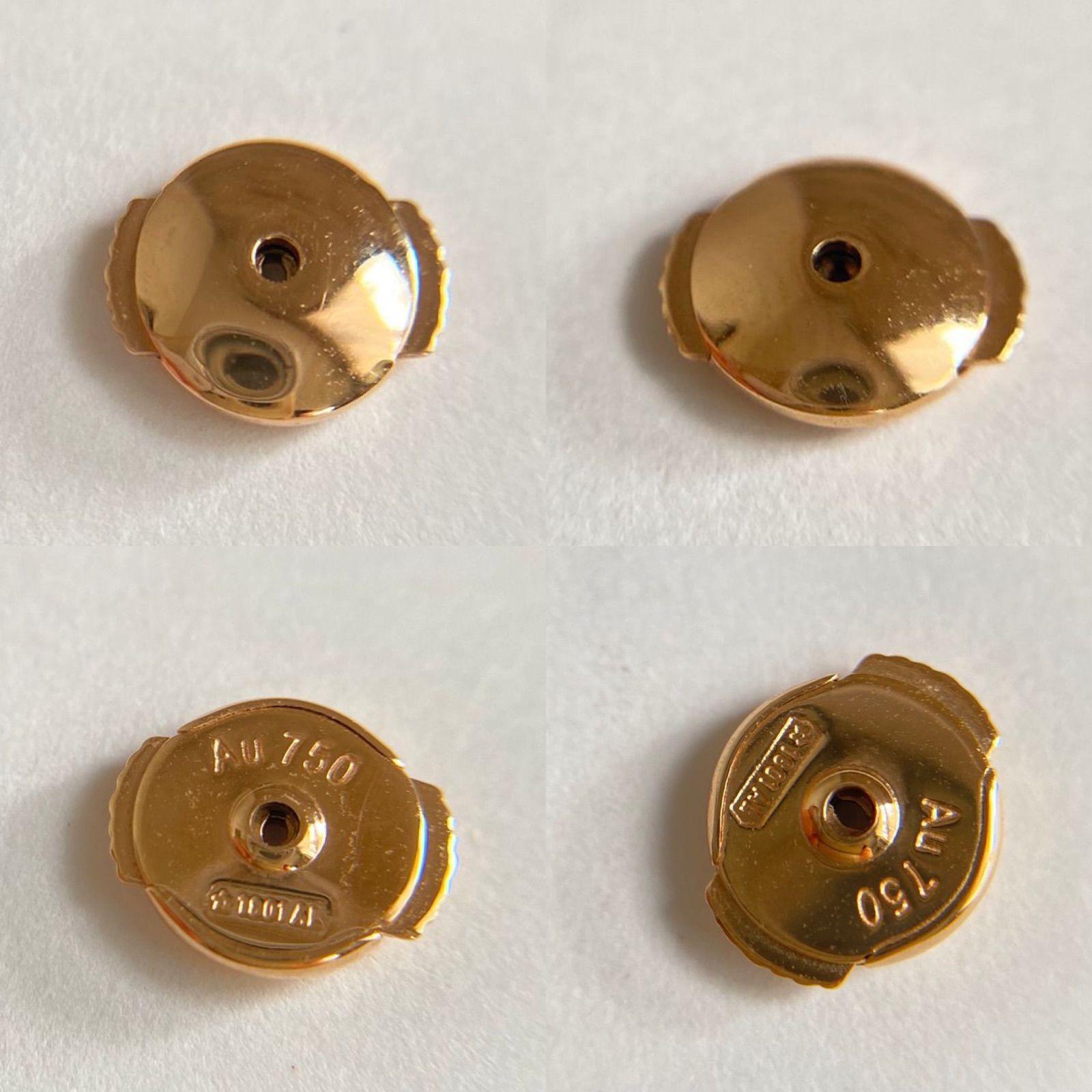 ルイヴィトン ピュス ブロッサム ナクレ ピアス ホワイト マザー