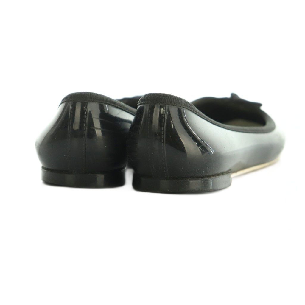 レペット Repetto ラバーバレエシューズ リボン 38 24.0cm 黒
