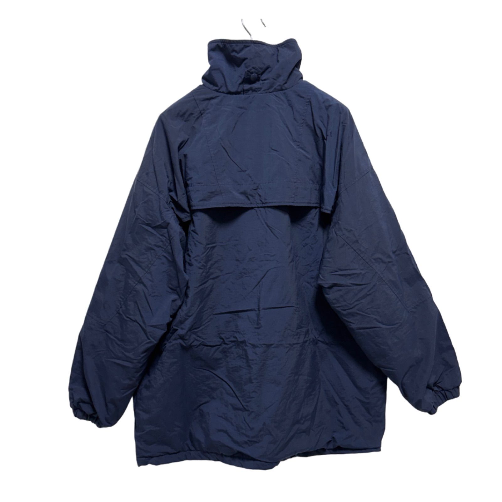 【90s】 Columbia コロンビア ジップアップ マウンテンパーカー ナイロンジャケット メンズ XL ネイビー/紺 中綿 アウトドア ビンテージ Columbia - 90s コロンビア ヴィンテージマウンテンパーカー