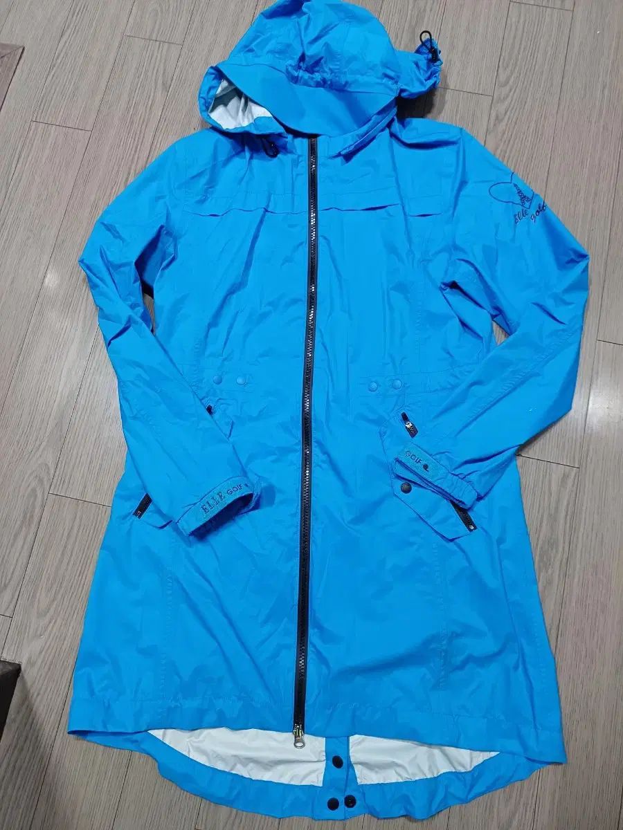 エルELLEゴルフ ゴルフ服 ブルーBlue ロングLong ウィンドブレーカー 90 95