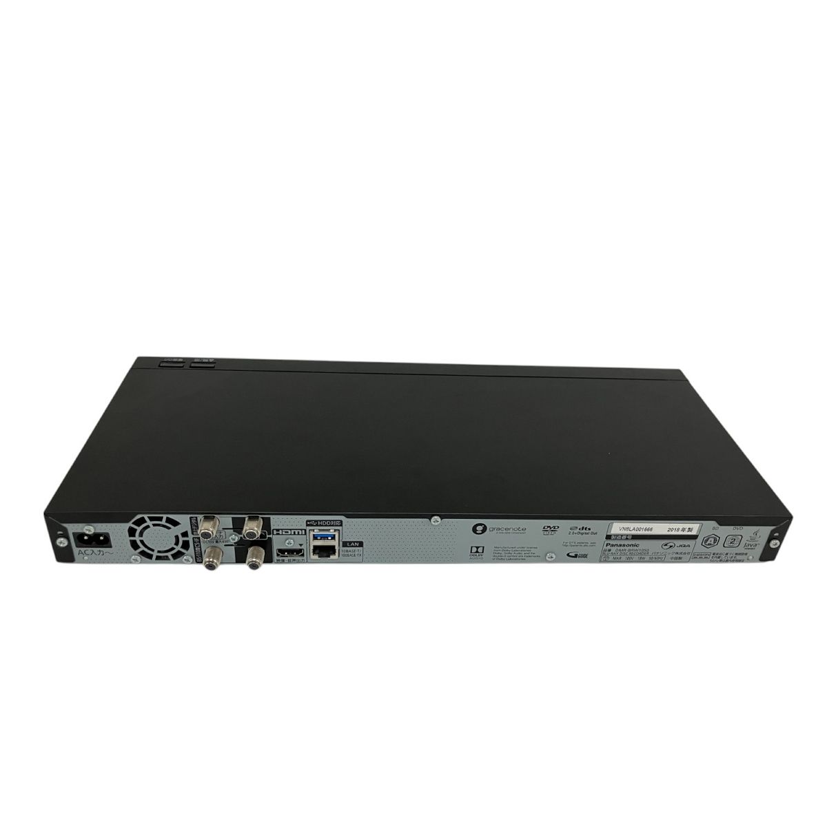 Panasonic DMR-BRW1050 ブルーレイレコーダー 2018年製 Panasonic ブルーレイレコーダー DMR-BRW1050 2018年製 - メルカリ