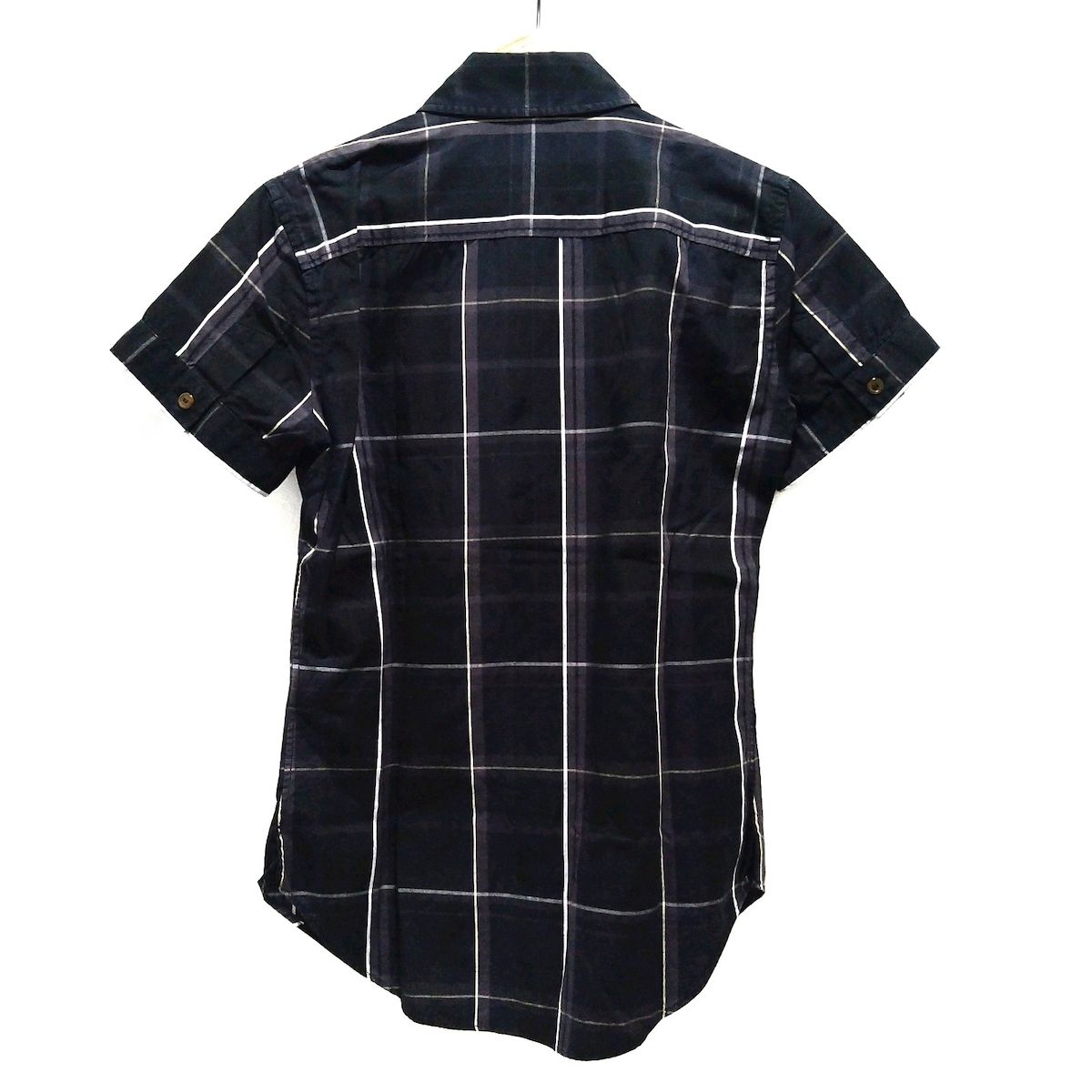 新品Vivienne Westwood MAN 半袖シャツ ブラック 44 Vivienne Westwood MAN(ヴィヴィアンウエストウッドマン) 半袖