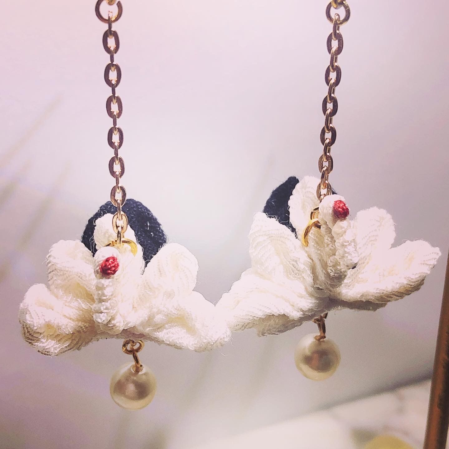 デリカビーズピアス イヤリング ハリネズミ - ピアス