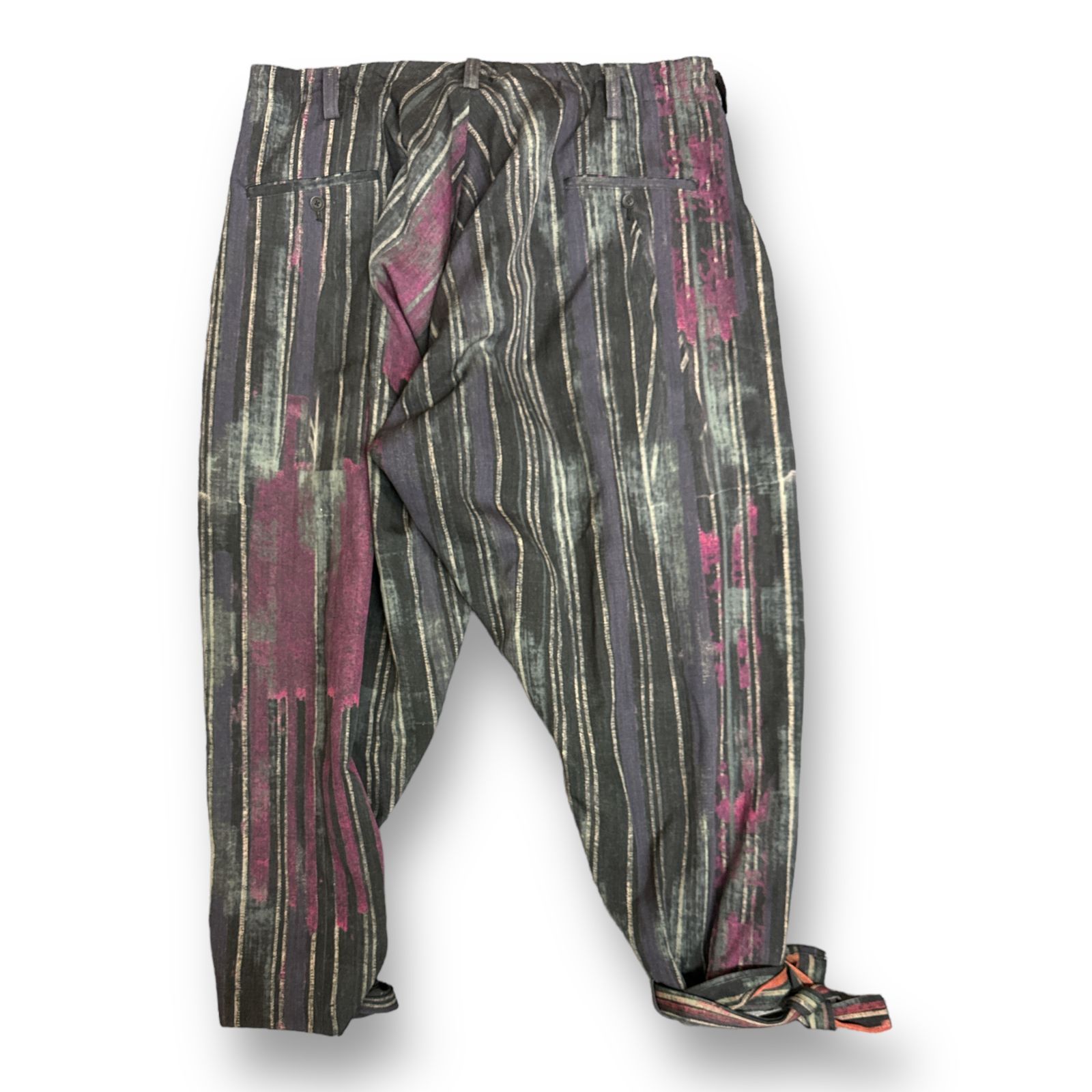 美品 Yohji yamamoto POUR HOMME 23AW ドレープパンツ