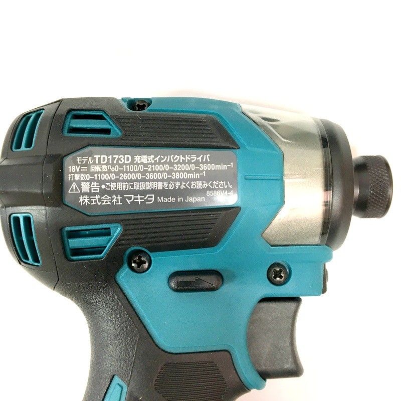 未使用 makita マキタ 充電式インパクトドライバ TD173DRGX フル