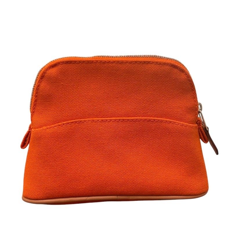 エルメス ボリードポーチ PM 小物入れ ポーチ オレンジ レディース HERMES - エルメス ポーチ ボリードポーチPM ピンク オレンジの