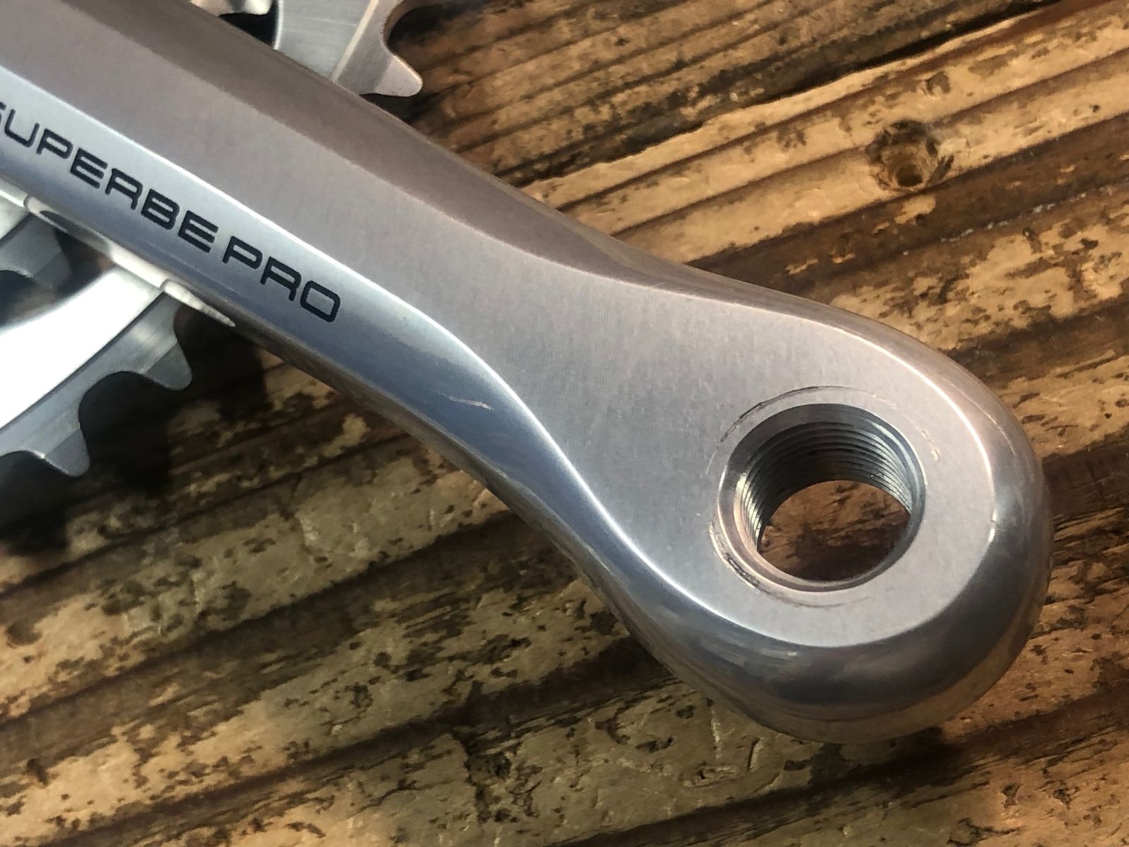 IY006 サンツアー SUNTOUR シュパーブプロ SUPERBE PRO クランクセット